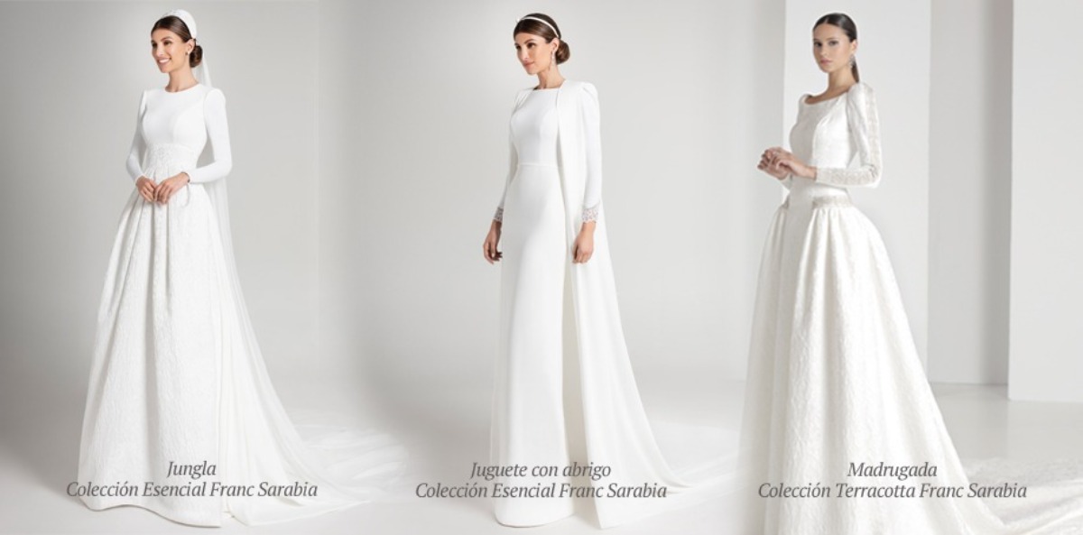 Franc Sarabia | Vestidos de novia para cada estación del año